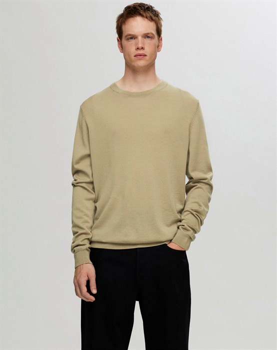 Tray Merino Crew Strik 